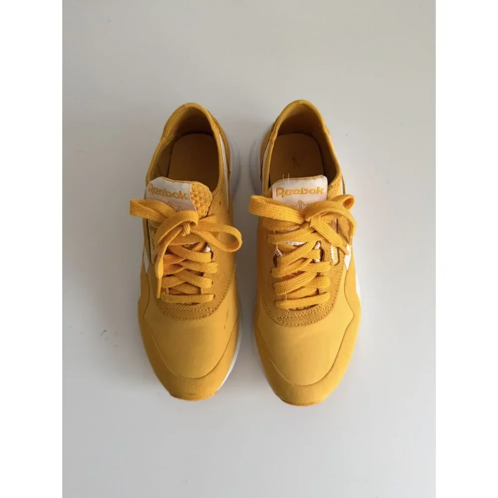 Reebok Classic Nylon SP DMX Foam Sneakers Fierce Gold Yellow Women’s 6.5 CN3630